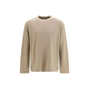 Jacquemus Beige Paper Long Sleeve Men's T-Shirt